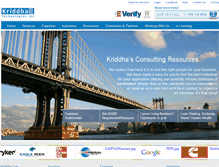 Tablet Screenshot of kriddha.com
